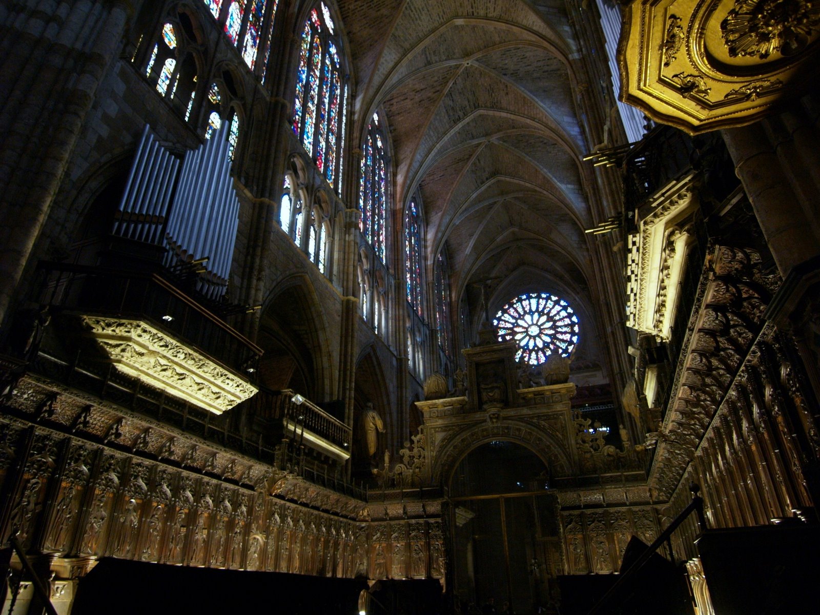 Coro de la Catedral de León en la actualidad