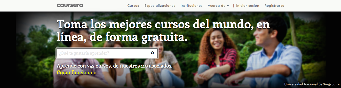 COURSERA: El saber no ocupa lugar