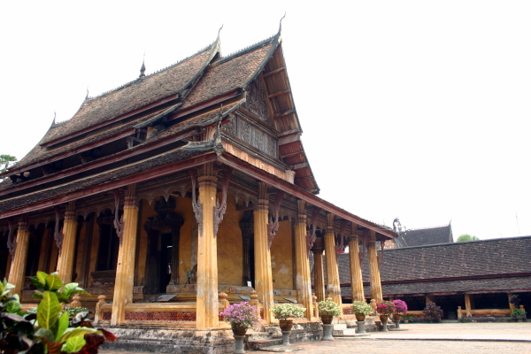 Vista general de Wat Sisaket, Vientián (Laos).