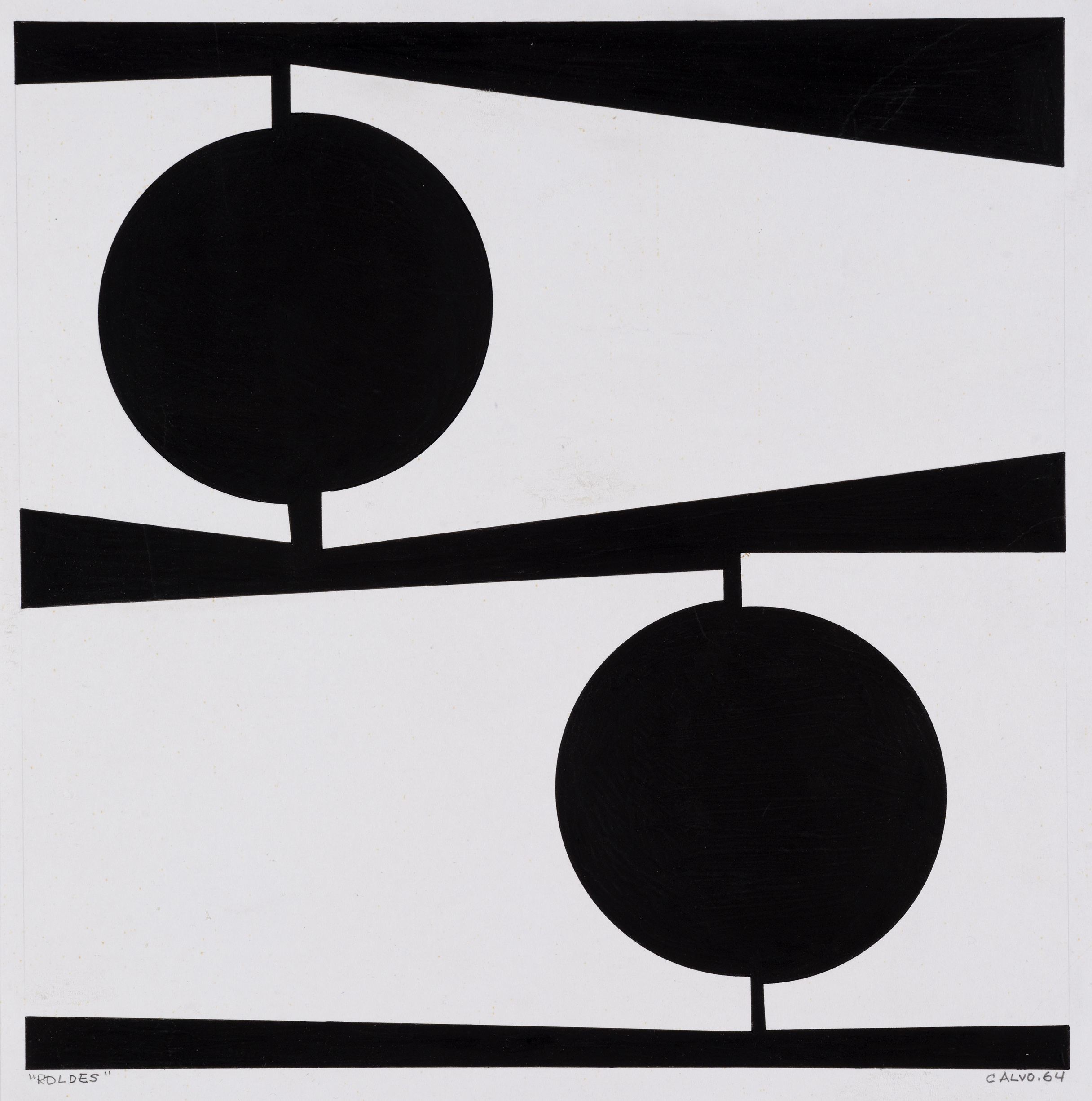 La obra en blanco y negro de Manuel Calvo podrá verse en la Galería José de la Mano