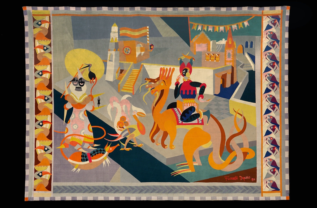 Fortunato Depero: Cabalgata fantástica, 1920