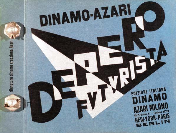 Fortunato Depero: Libro Bullonato di Fortunato Depero