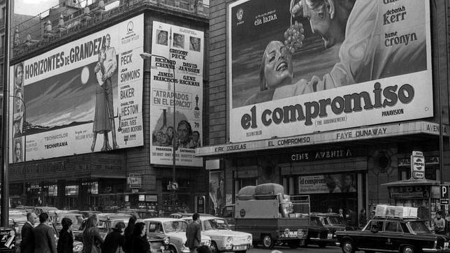 La Gran Vía a finales de los años 50