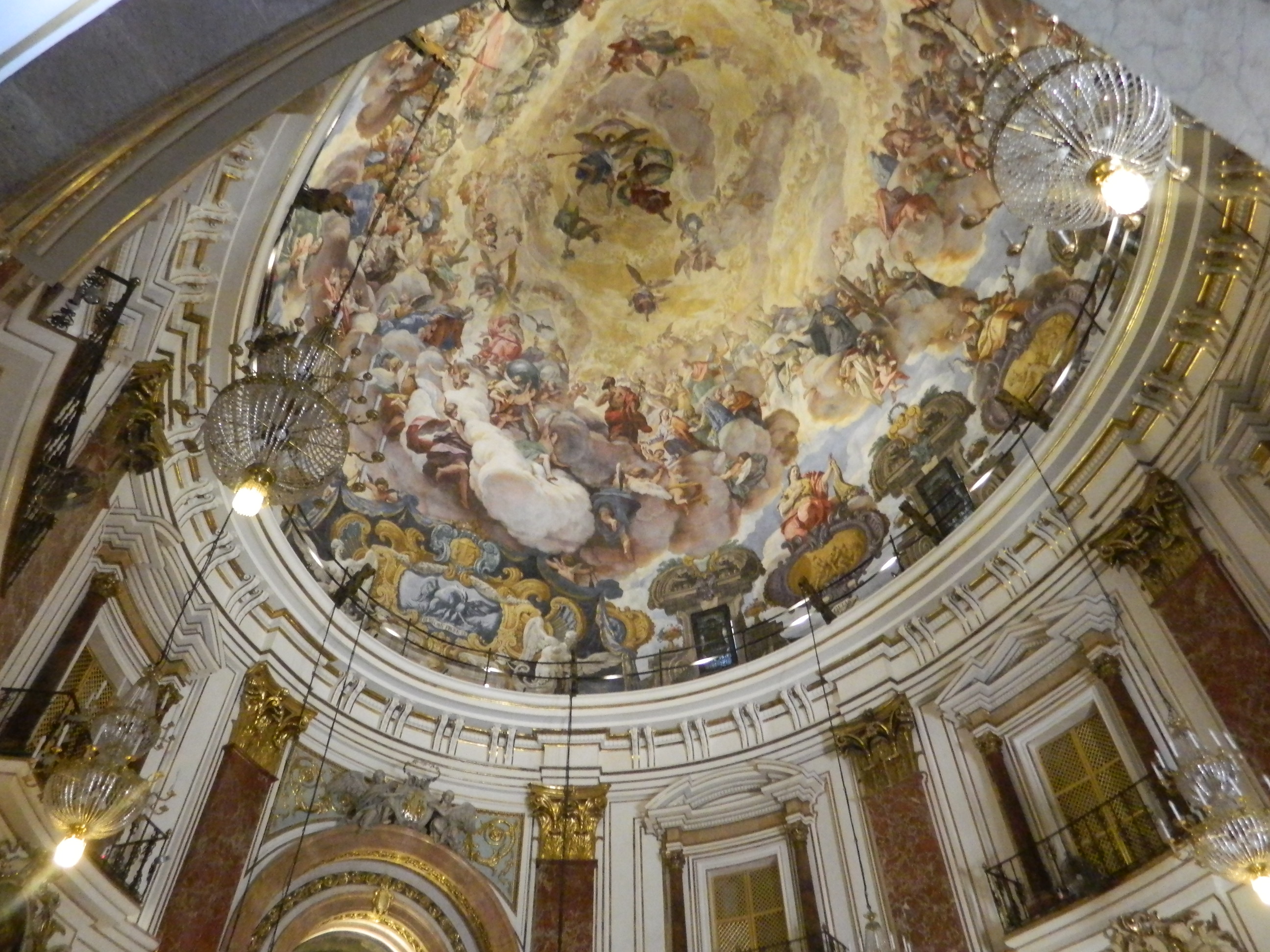 Antonio Palomino: Cúpula de la basílica de la Virgen de los Desamparados, Valencia.