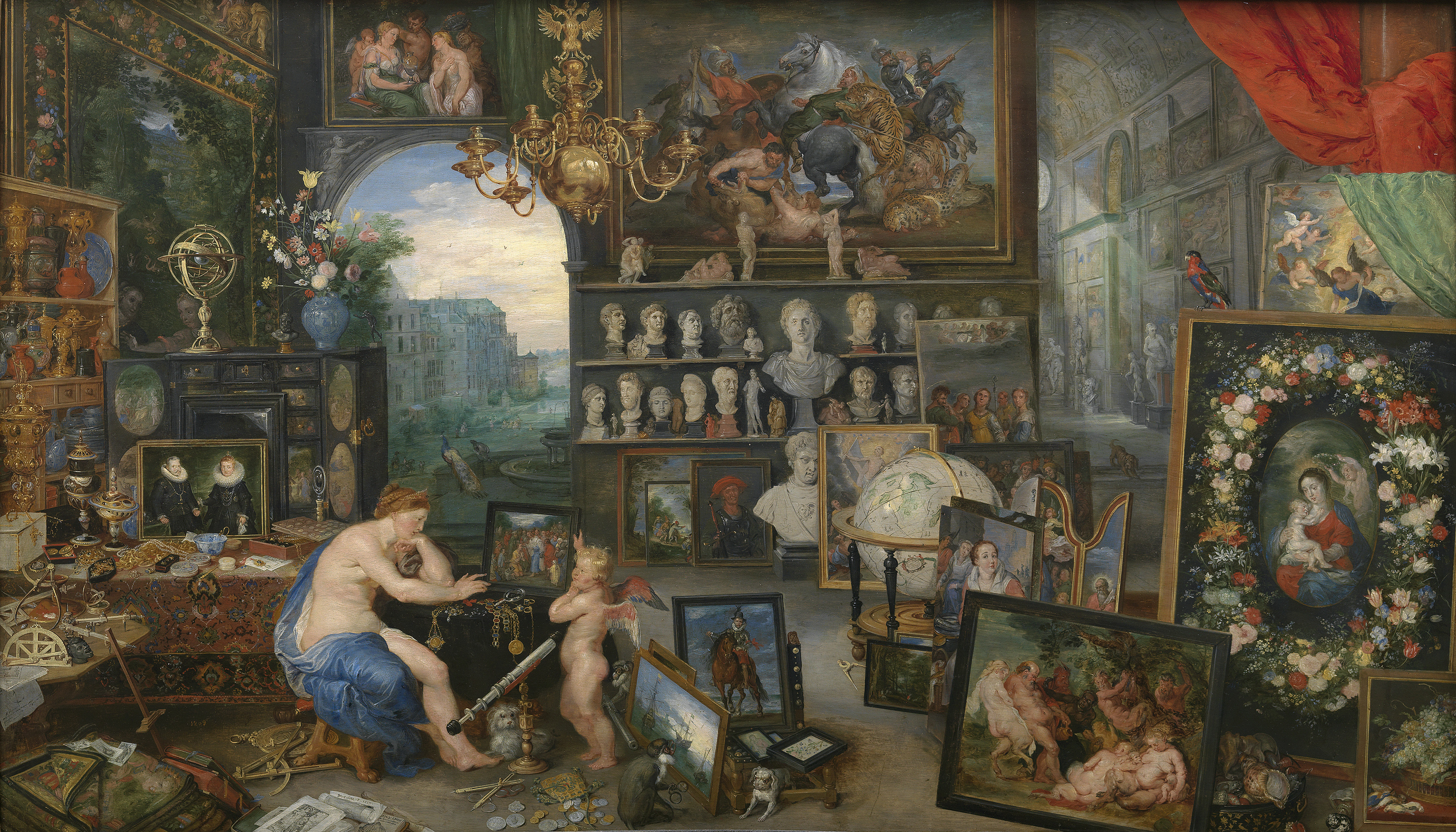 Pedro Pablo Rubens y Jan Brueghel el viejo: La vista. Museo Nacional del Prado, Madrid.