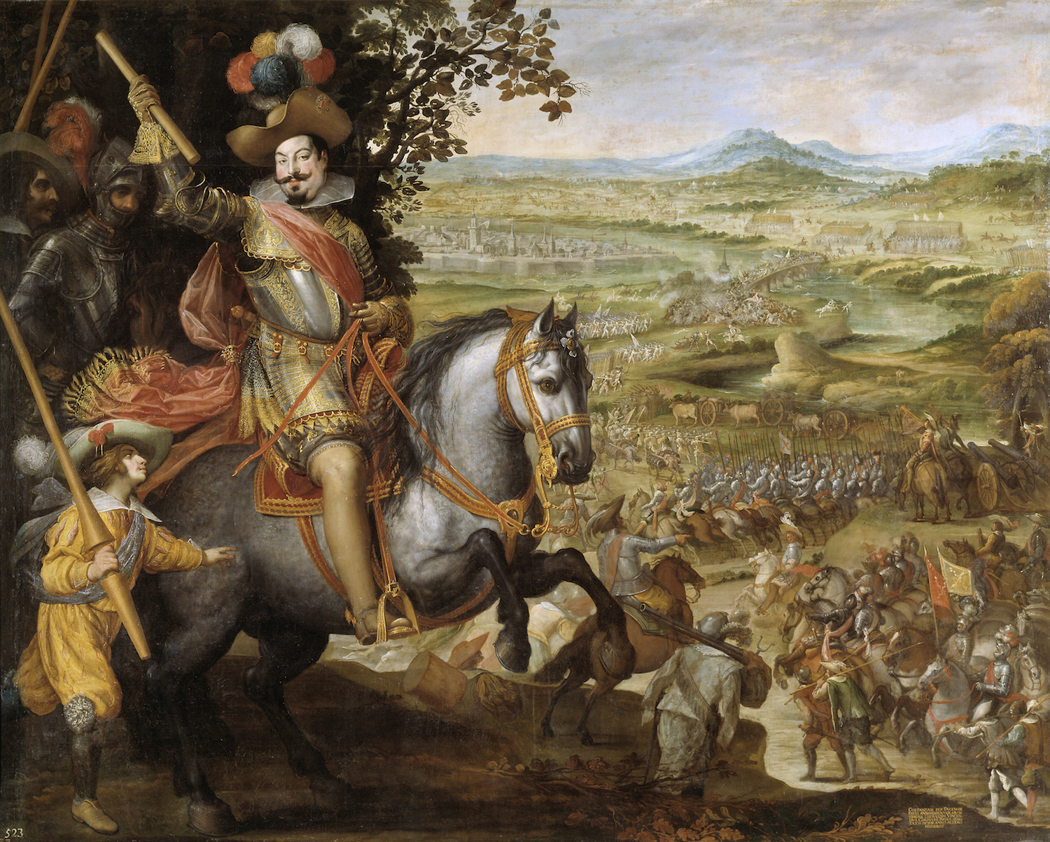 Vicente Carducho: Socorro de Constanza. Museo nacional del Prado, Madrid.