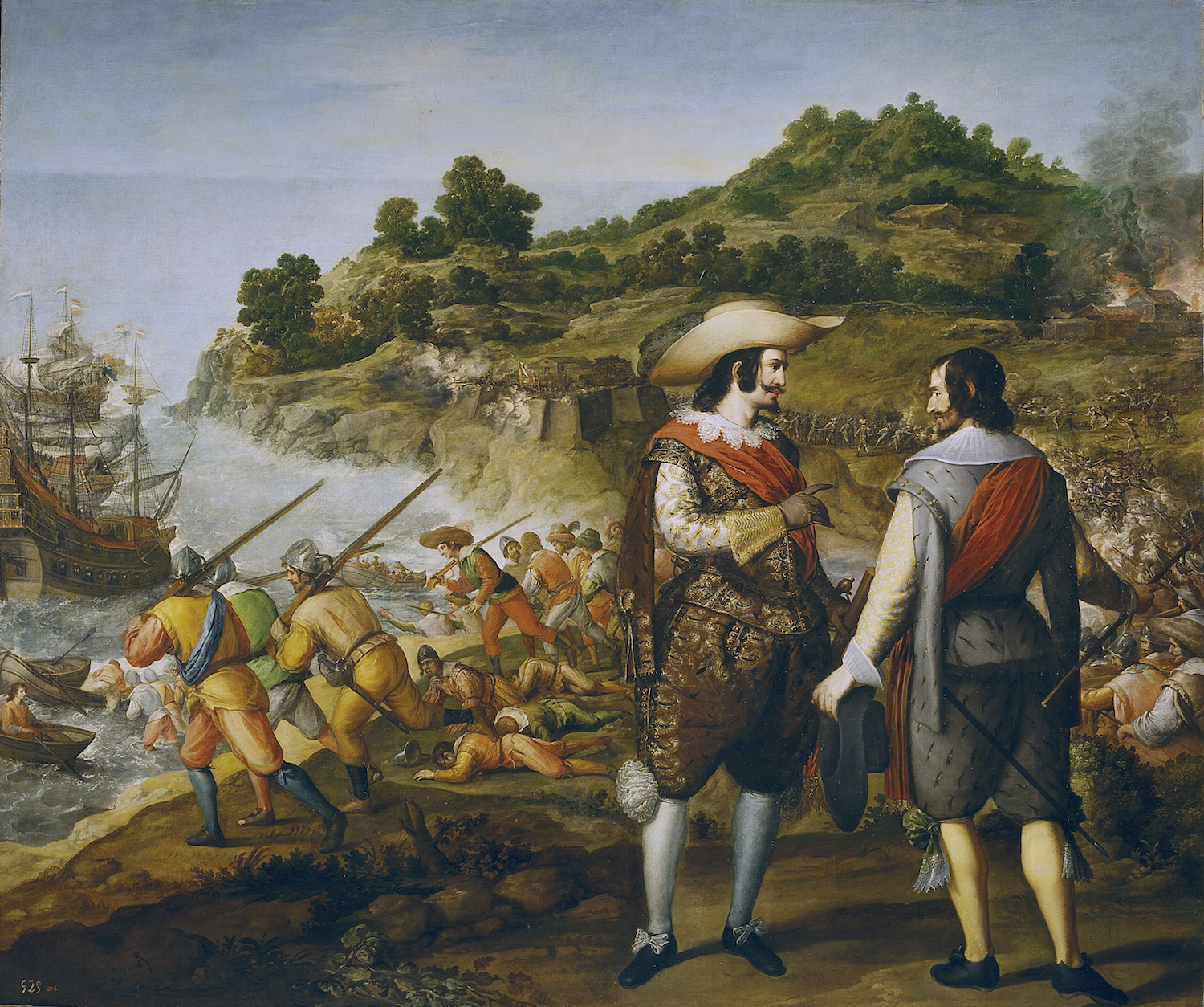 Eugenio Cajés: Recuperación de San Juan de Puerto Rico. Museo Nacional del Prado, Madrid.