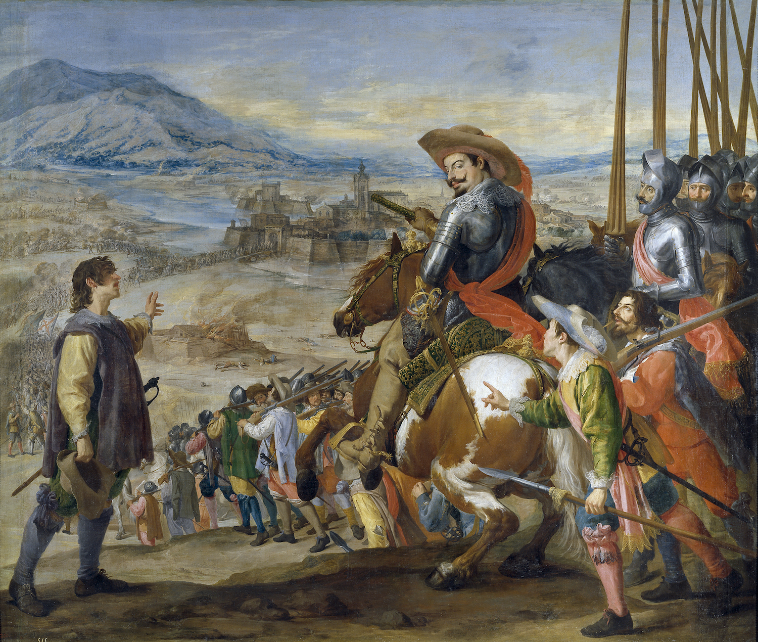 José Leonardo: Socorro de Brisach. Museo Nacional del Prado, Madrid.