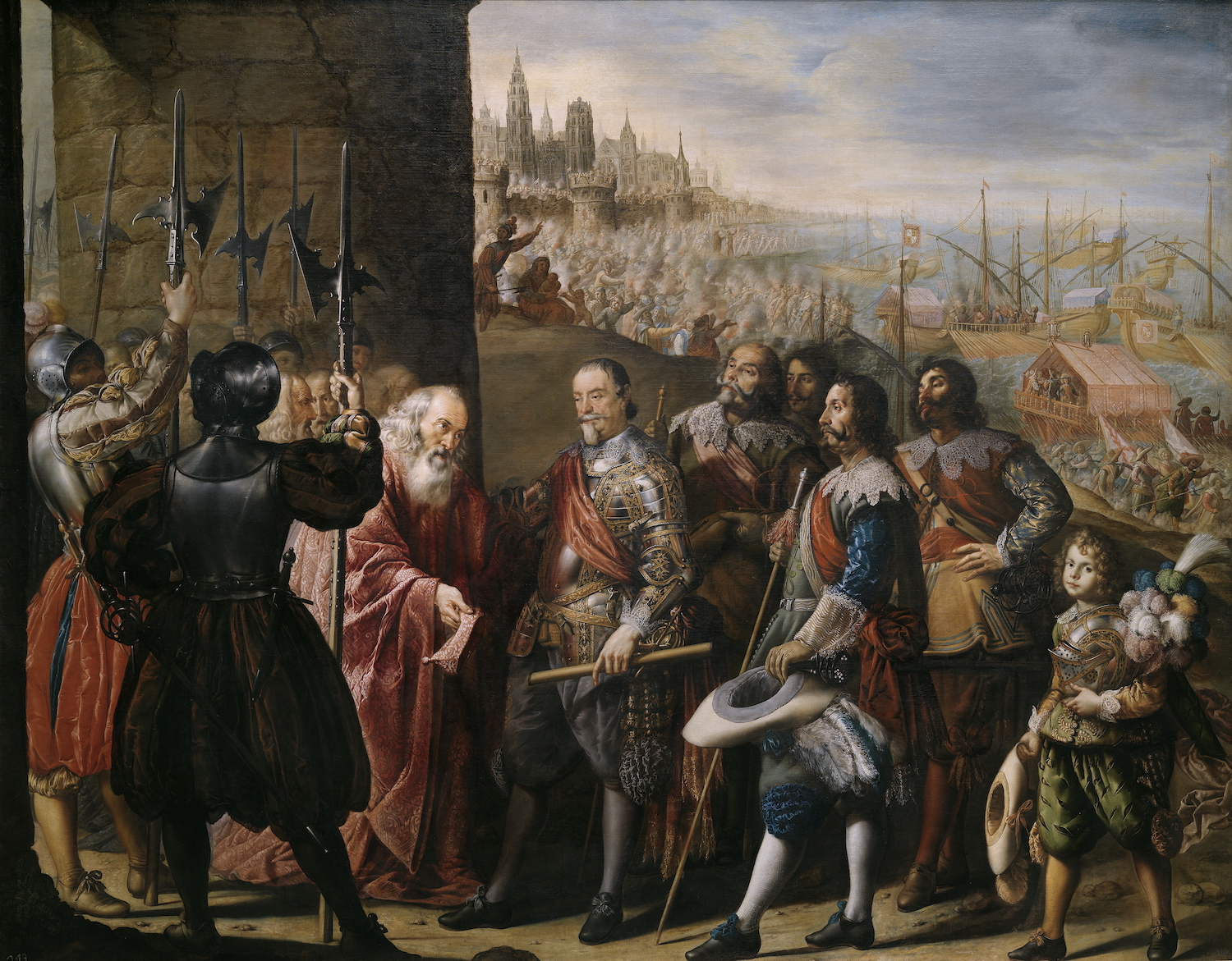 Antonio de Pereda: Socorro de Génova. Museo Nacional del Prado, Madrid.