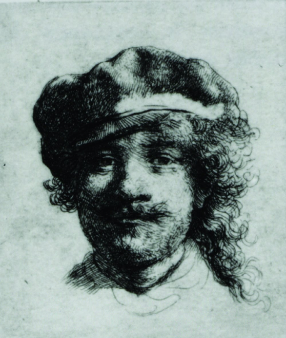 Rembrandt: Autorretrato.