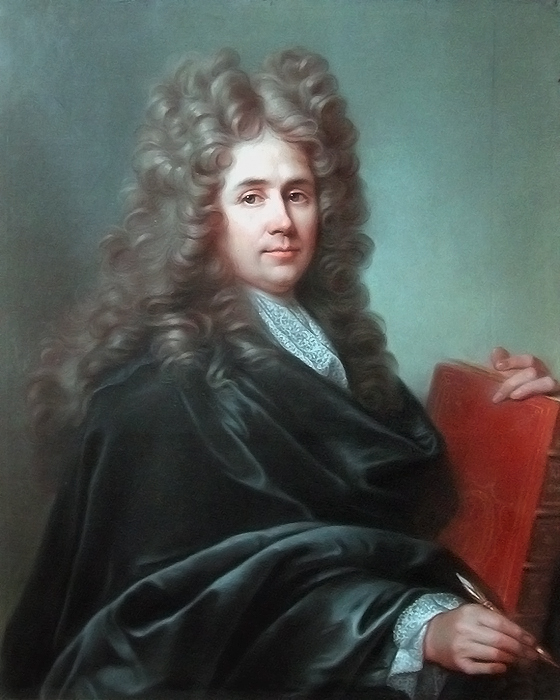 Joseph Vivién: Robert de Cotte. Museo del Louvre, París.