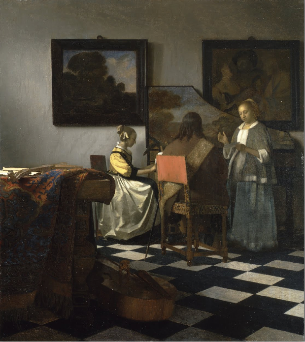 Vermeer: El concierto.