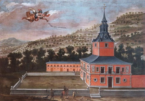 Anónimo madrileño: Vista de la Torre de la Parada, finales del siglo XVII. Madrid, Colección Abelló.