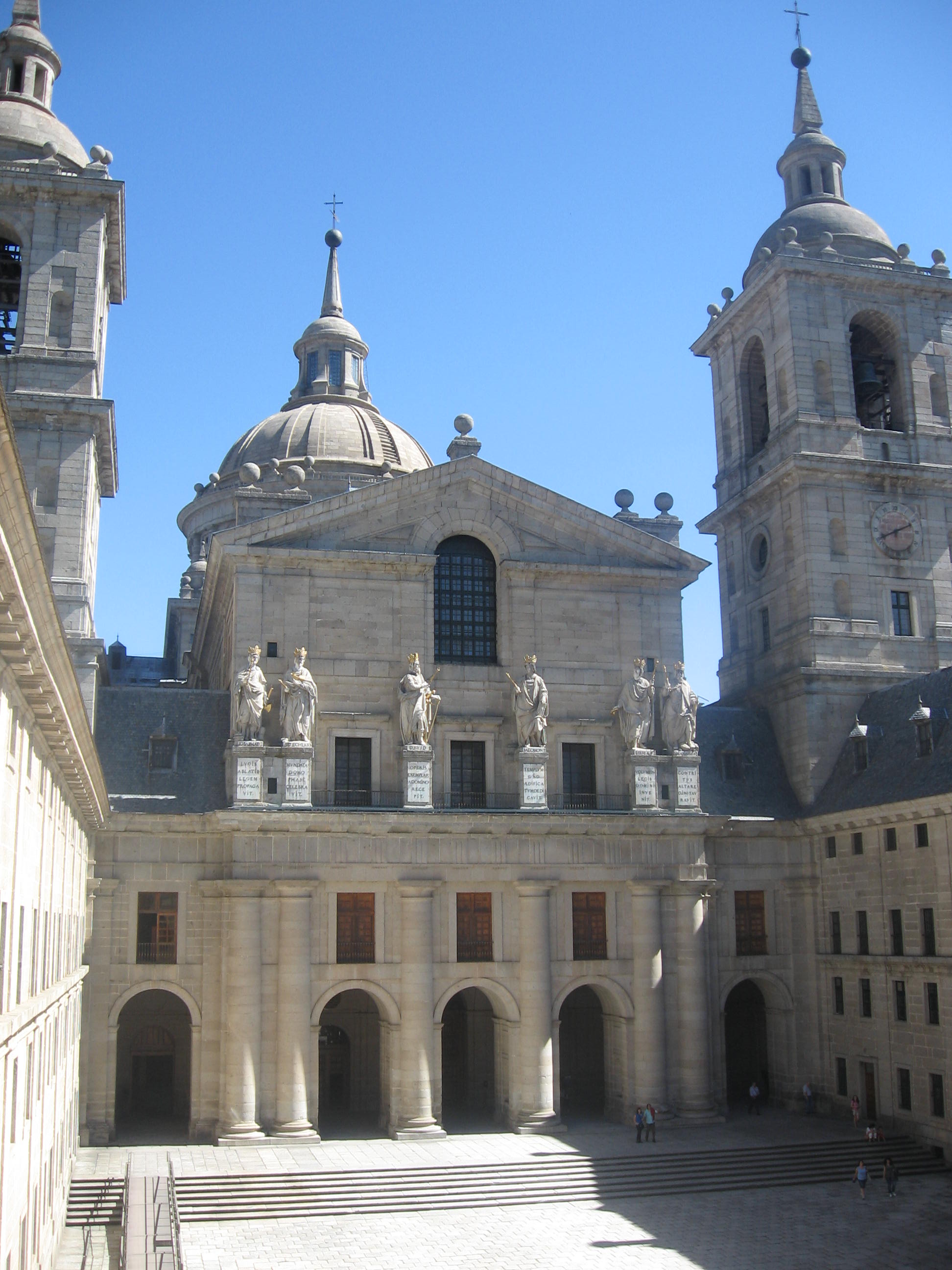 Patio de los reyes en la actualidad.