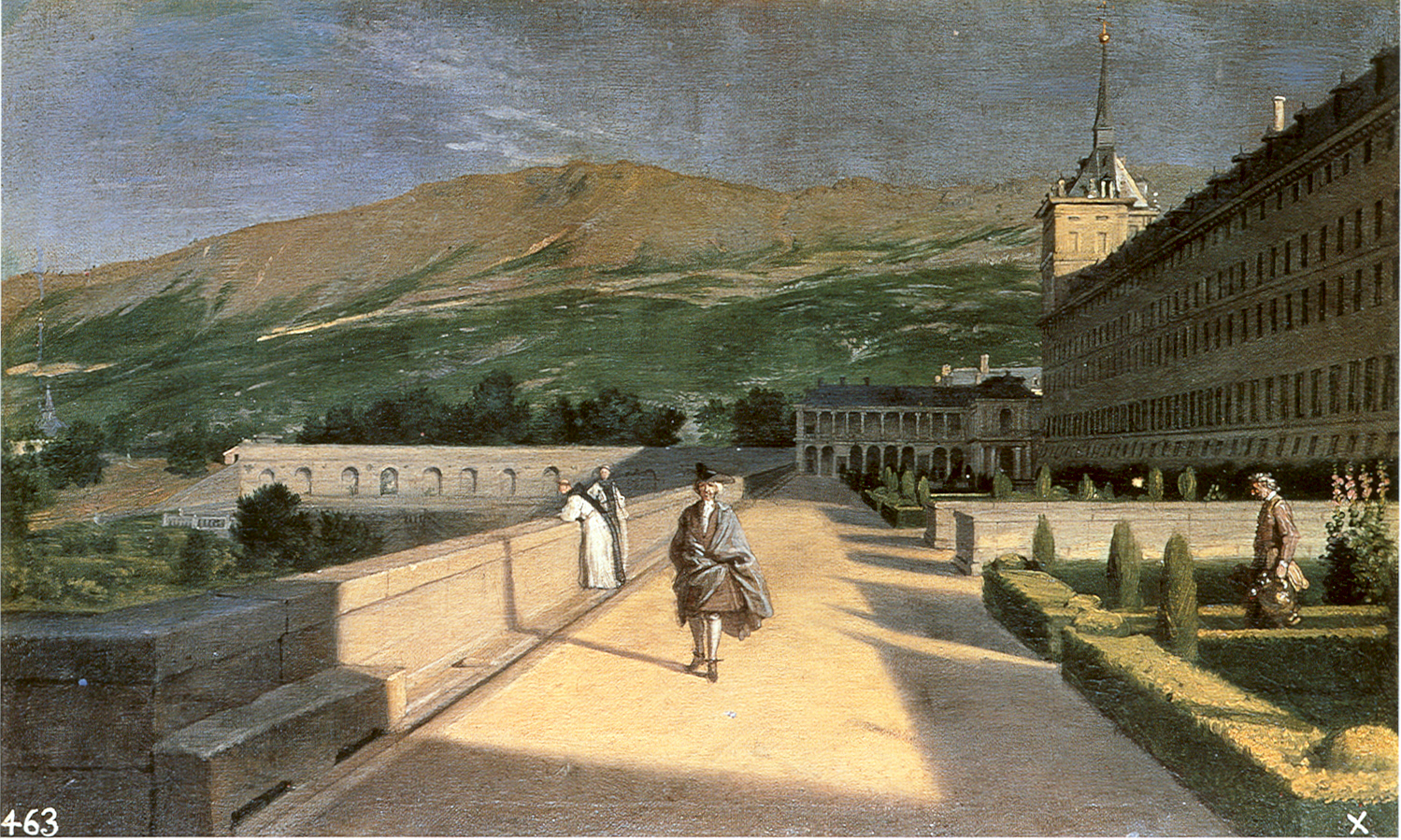 El entorno natural del Monasterio de El Escorial modelado por el hombre: Lonja, jardines y huertas