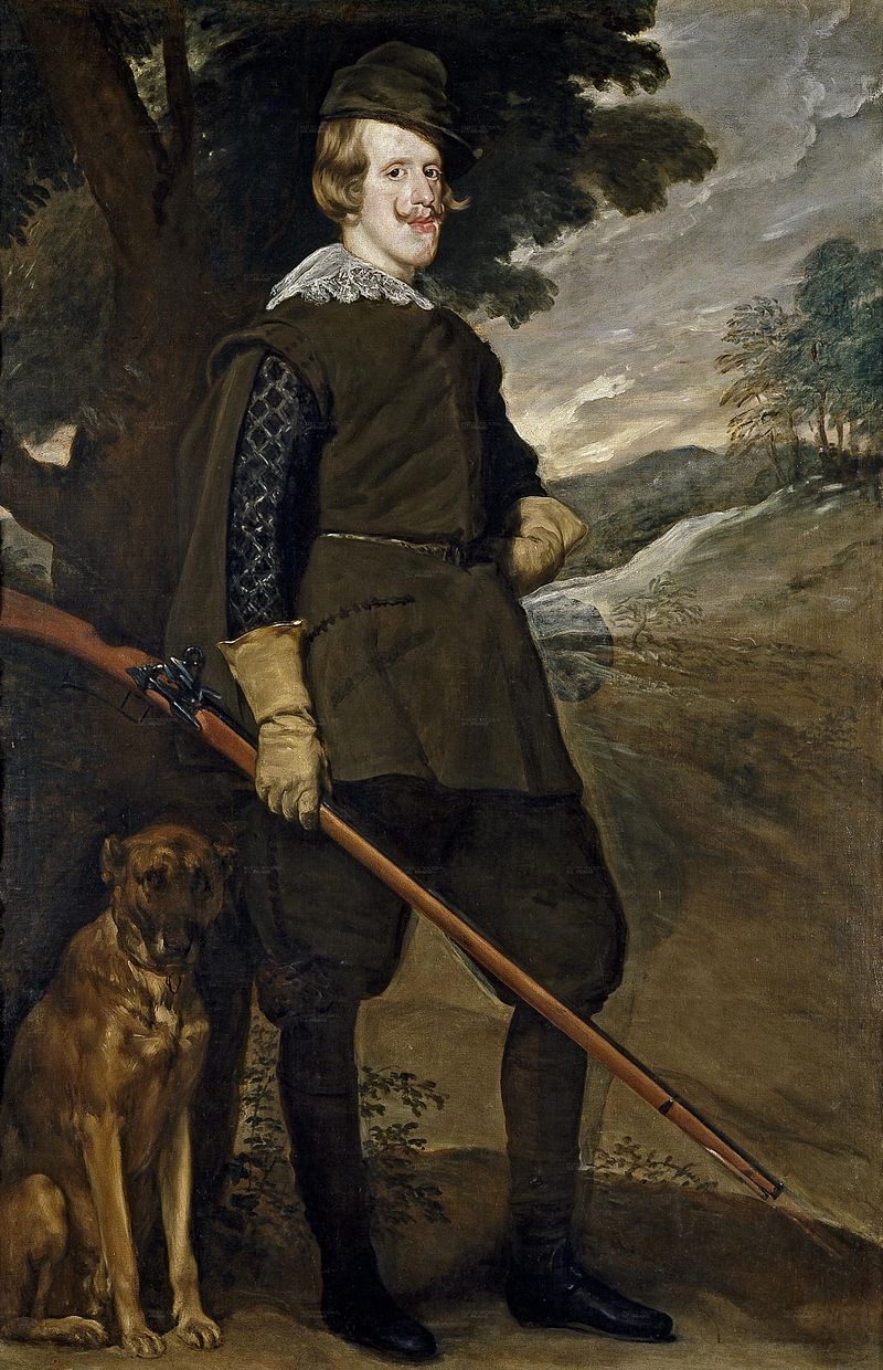 Diego de Silvla y Velázquez: Retrato de Felipe IV como cazador. Madrid, Museo Nacional del Prado.