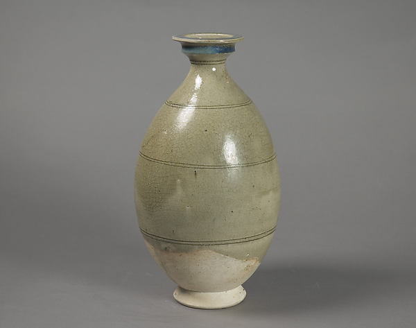 Botella de la dinastía Sui, siglo VI d.c. Metropolitan Museum New York.