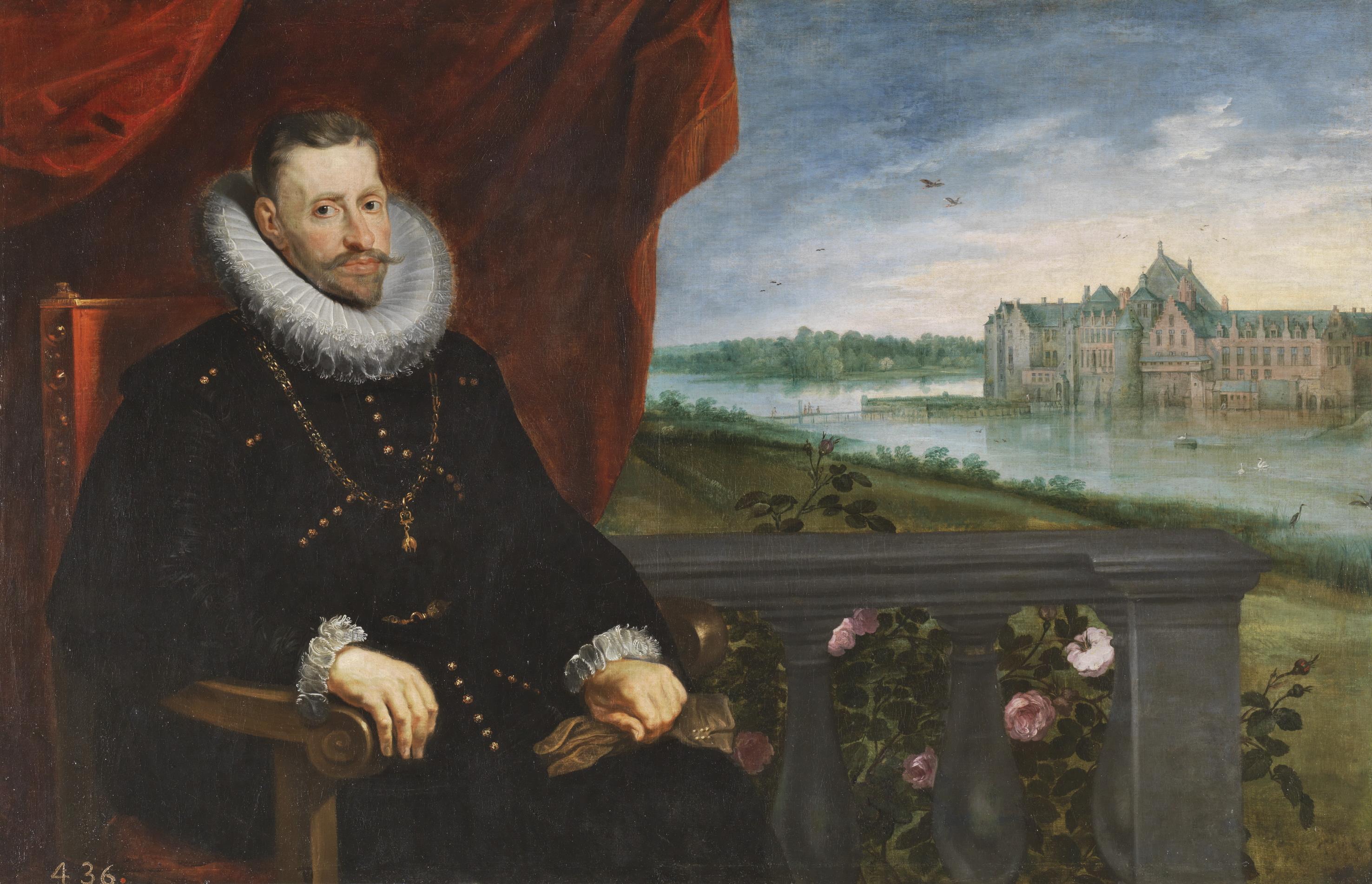 Pedro Pablo Rubens y Jan Brueghel el viejo: El Archiduque Alberto de Austria. Madrid, Museo Nacional del Prado.