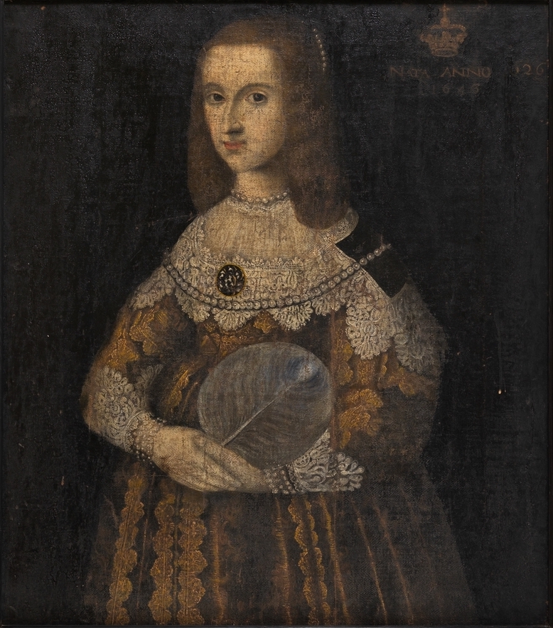 Anónimo: La reina Cristina de Suecia con 20 años, 1646.