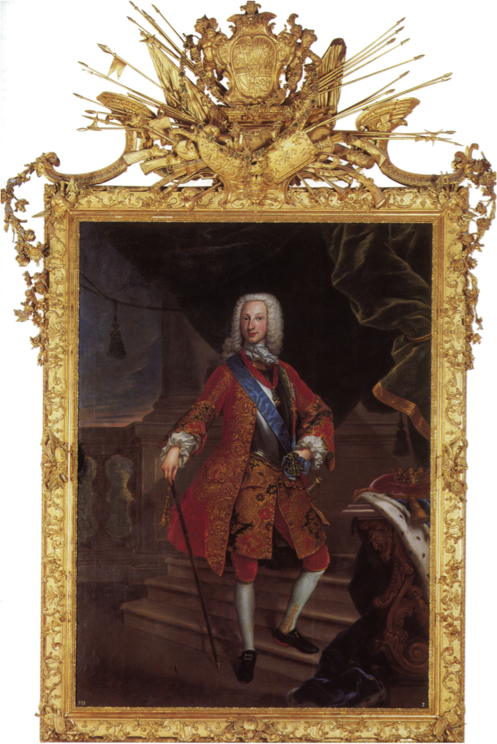 Giovanni Maria delle Piane, il Molinaretto: Carlos de Borbón, duque de Parma. 1732. Patrimonio Nacional.