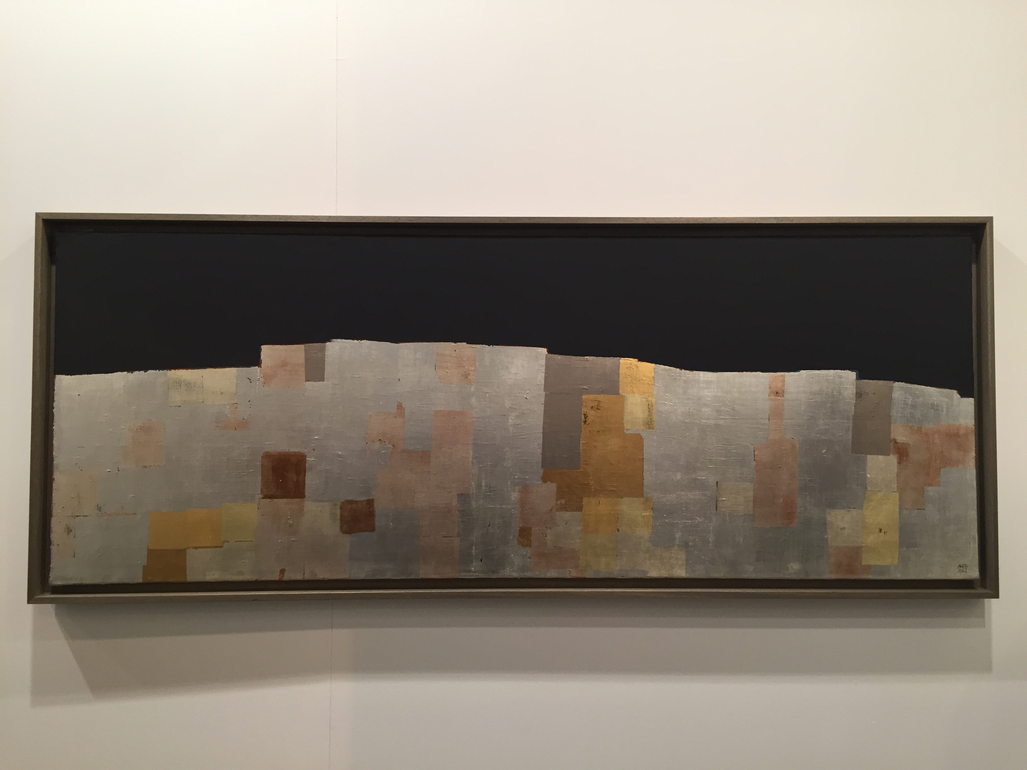 Anna-Eva Bergman: Long mur vertical, 1962. Galerie Jerome Poggi. Foto Investigart.