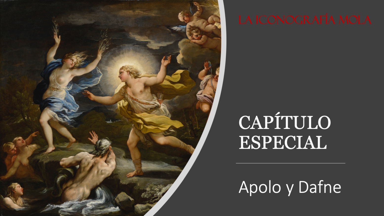 La Iconografía Mola- Cap. Especial: «Apolo y Dafne»
