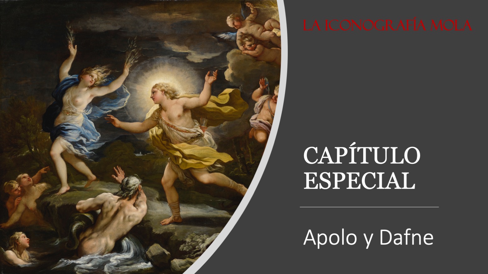 La Iconografía Mola- Cap. Especial: “Apolo y Dafne”