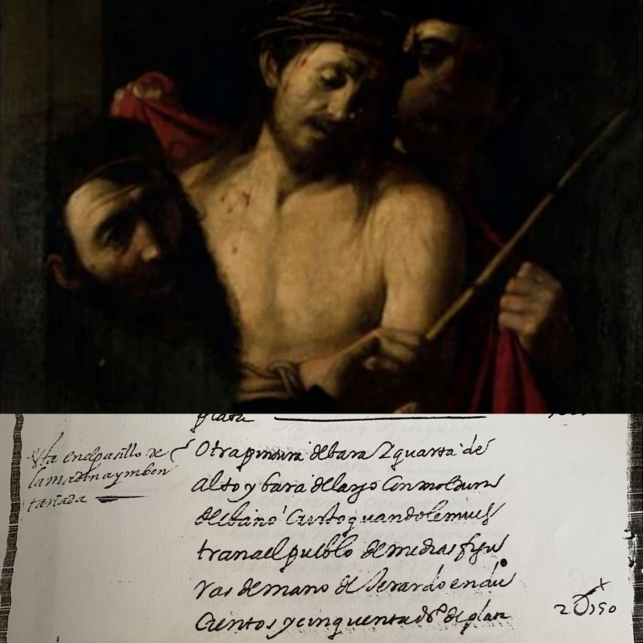 El “Ecce Homo” de Caravaggio pudo pertenecer a Felipe IV y decorar el Alcázar de Madrid